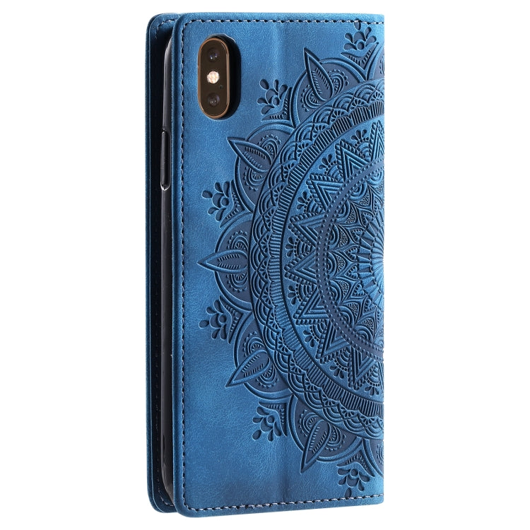 Totem Embossed Magnetic Leather Phone Case, Series 3