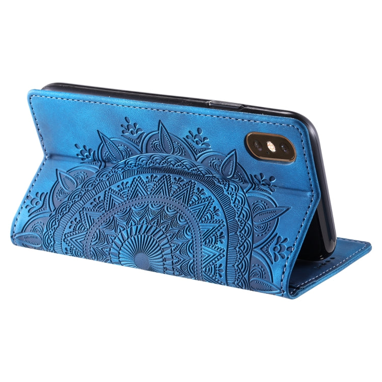 Totem Embossed Magnetic Leather Phone Case, Series 3