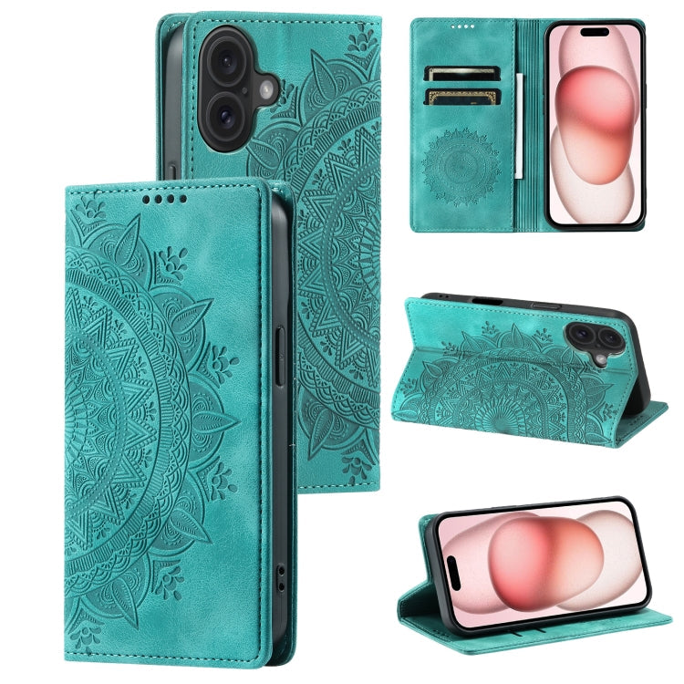 Totem Embossed Magnetic Leather Phone Case, Series 1