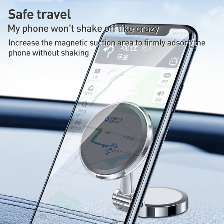 ZF016 Magnetic Alloy Foldable Car Dashboard Phone Holder ÎҵÄÉ̵ê