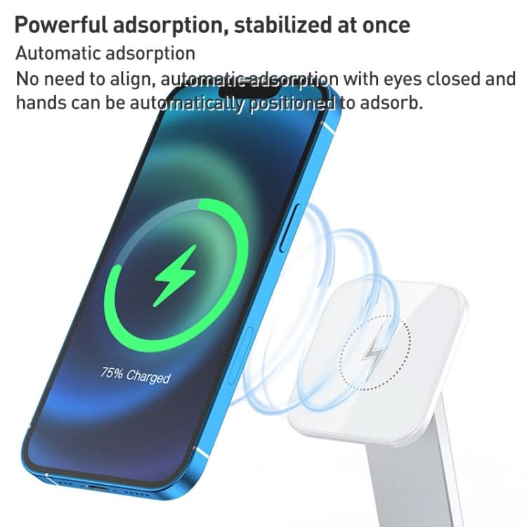 S16 15W 3 in 1 Foldable Wireless Fast Charging Phone Holder