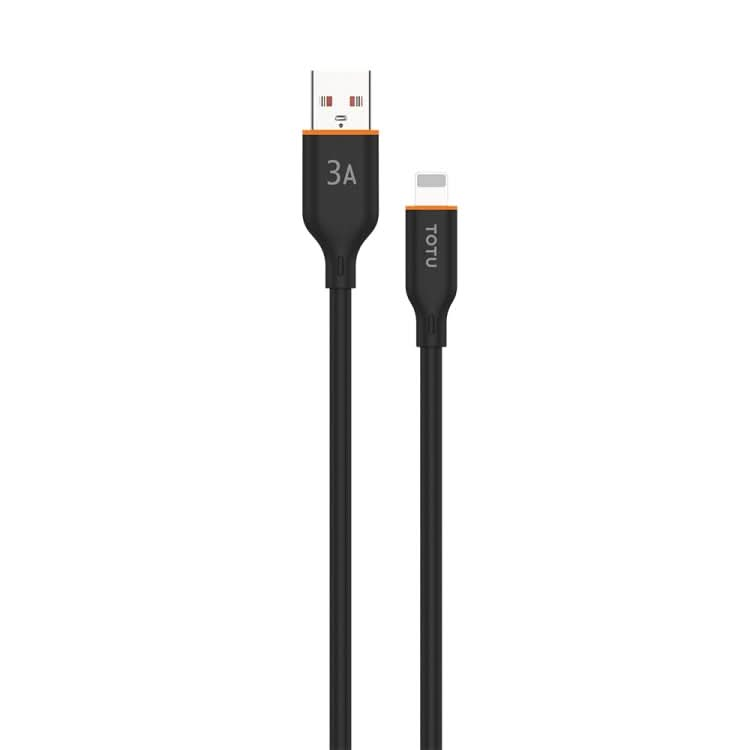 TOTU CB-6-L 15W USB to 8 Pin Silicone Data Cable, Length: 1m