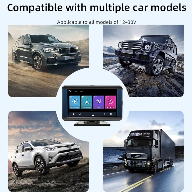 B300R 7 inch Portable Car MP5 Player Built-in Driving Recorder Support CarPlay / Android Auto ÎҵÄÉ̵ê