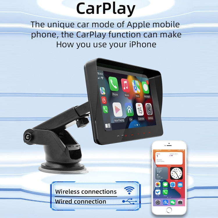 B5310 7 inch Portable Car MP5 Player Support CarPlay / Android Auto ÎҵÄÉ̵ê