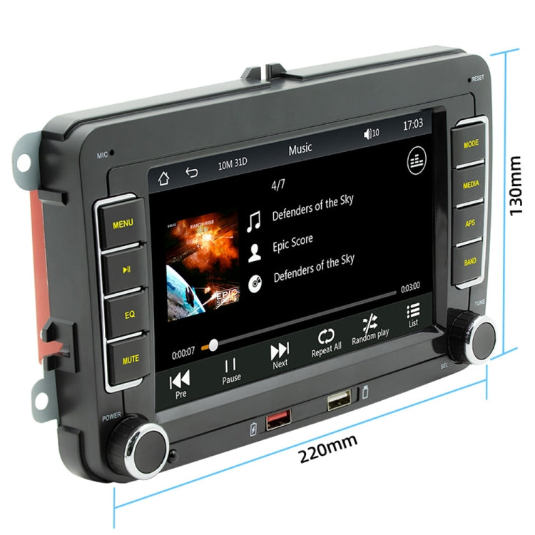 F9070 For Volkswagen 7 inch Portable Car MP5 Player Support CarPlay / Android Auto ÎҵÄÉ̵ê