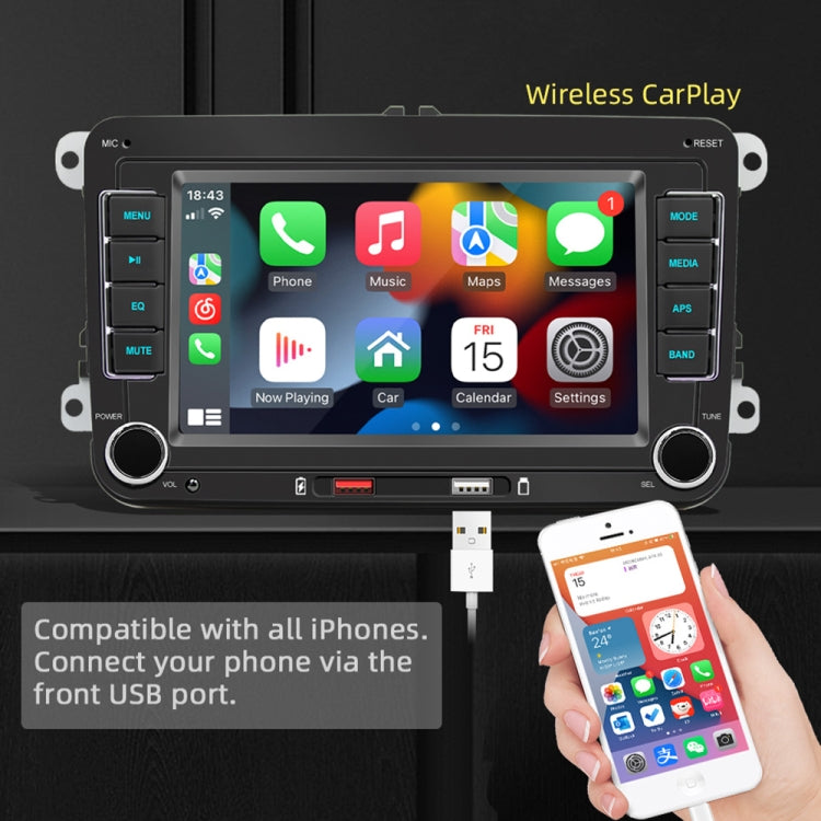 F9070 For Volkswagen 7 inch Portable Car MP5 Player Support CarPlay / Android Auto ÎҵÄÉ̵ê