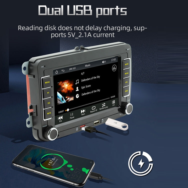 F9070 For Volkswagen 7 inch Portable Car MP5 Player Support CarPlay / Android Auto ÎҵÄÉ̵ê