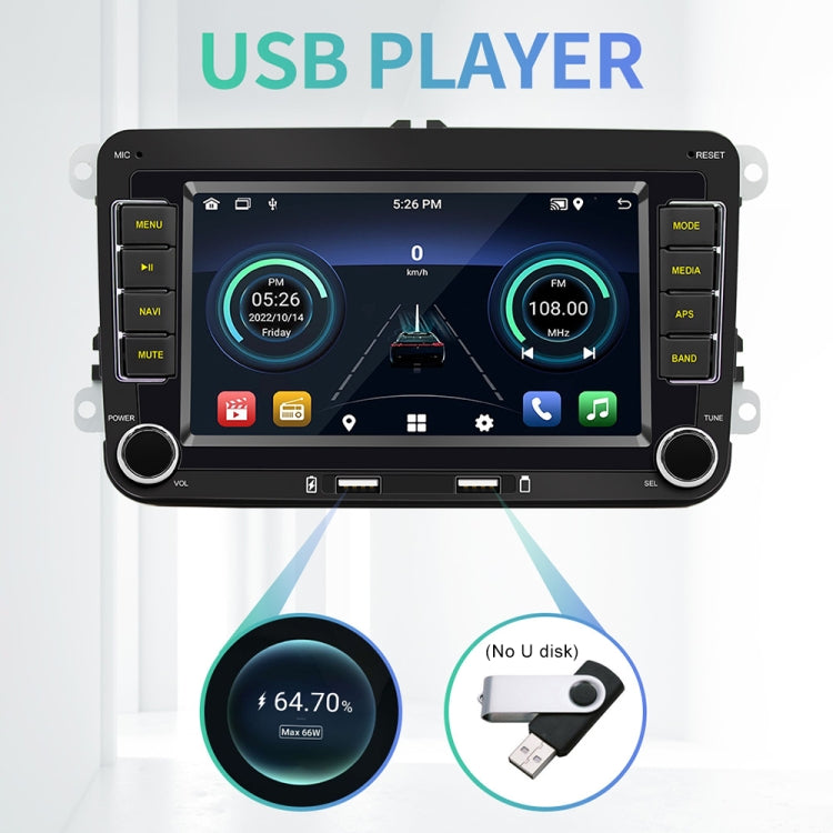 S9070 For Volkswagen 7 inch Portable Car MP5 Player Support CarPlay / Android Auto ÎҵÄÉ̵ê