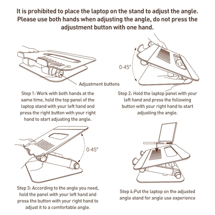 Yesido LP06 Foldable Laptop Swivel Stand My Store