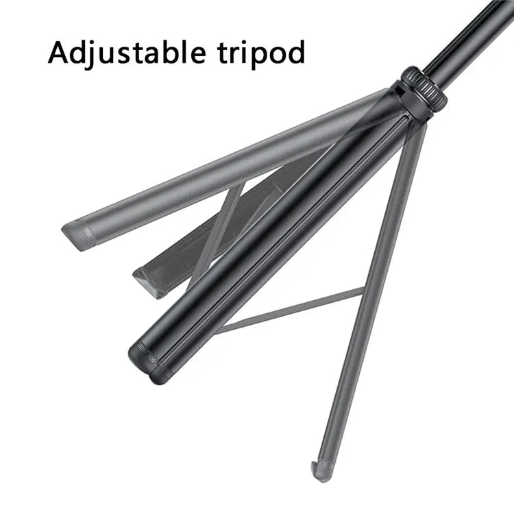 YESIDO SF17 Multifunctional Retractable Metal Tripod Stand Selfie Stick for Cell Phones Camera Reluova