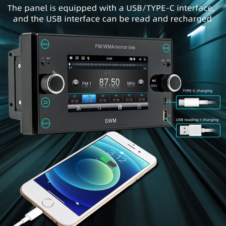 A3121 Android 12 GPS Navigation Car Multimedia Player, Support iOS CarPlay / Android Auto / Mirrorlink / WiFi-Reluova