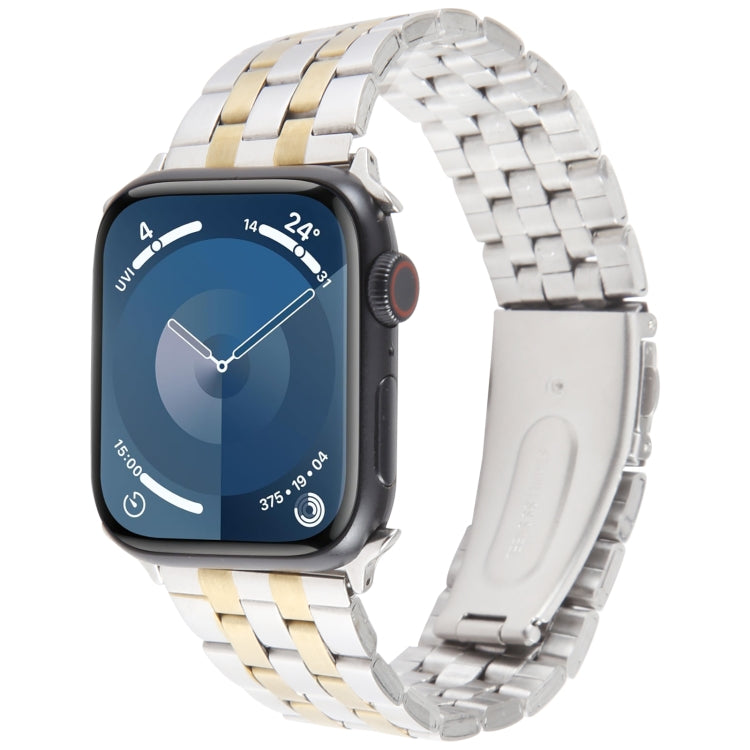 22mm Ultra-thin Five Beads Stainless Steel Watch Band, Series 3-Reluova