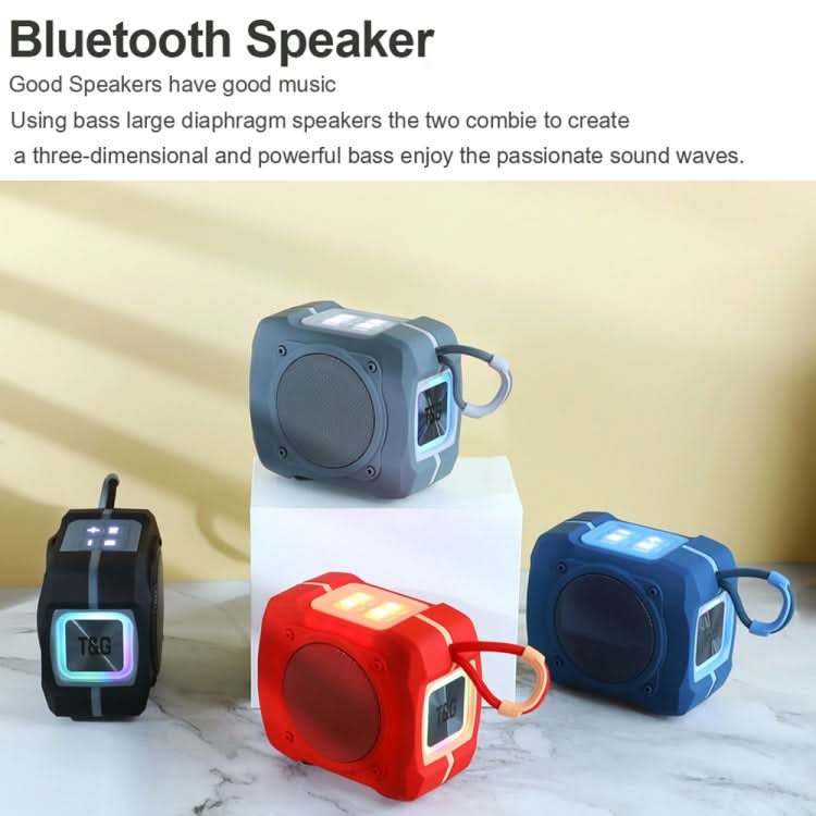 T&G TG661 Colorful LED Portable Outdoor Wireless Bluetooth Speaker