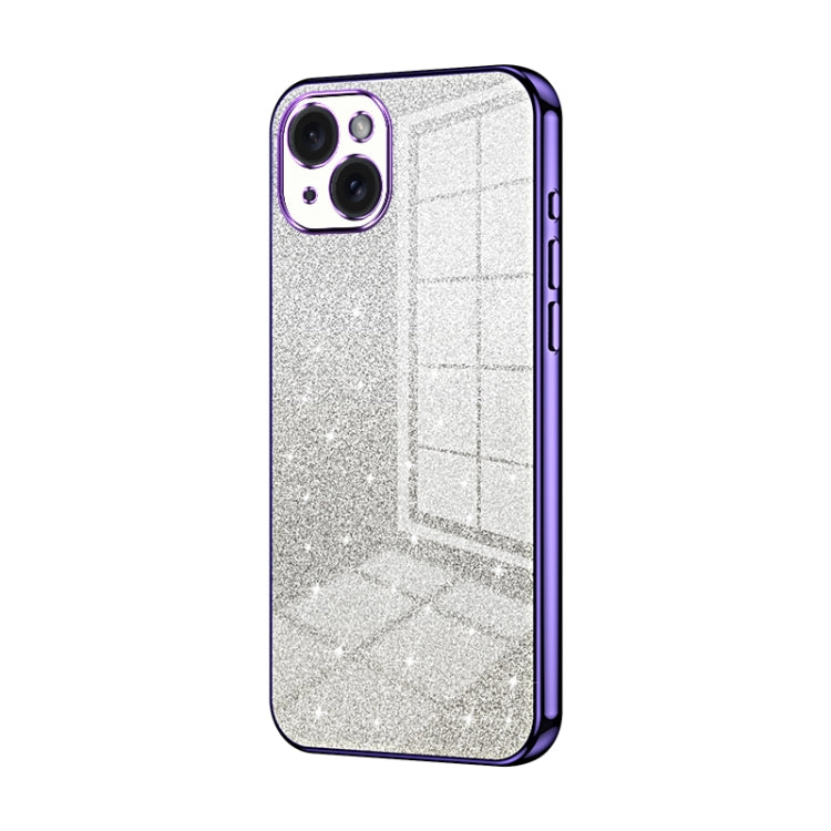 Gradient Glitter Powder Electroplated Phone Case, Series 8