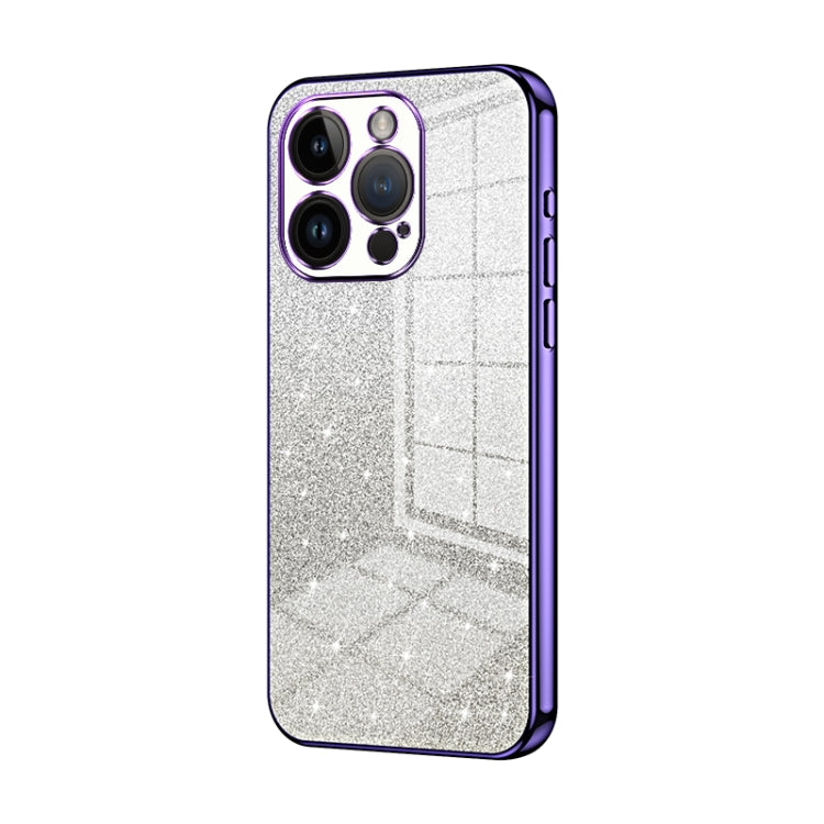 Gradient Glitter Powder Electroplated Phone Case, Series 7