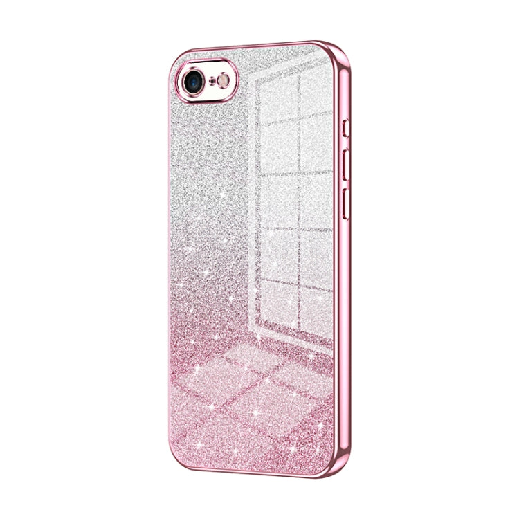 Gradient Glitter Powder Electroplated Phone Case, Series 4