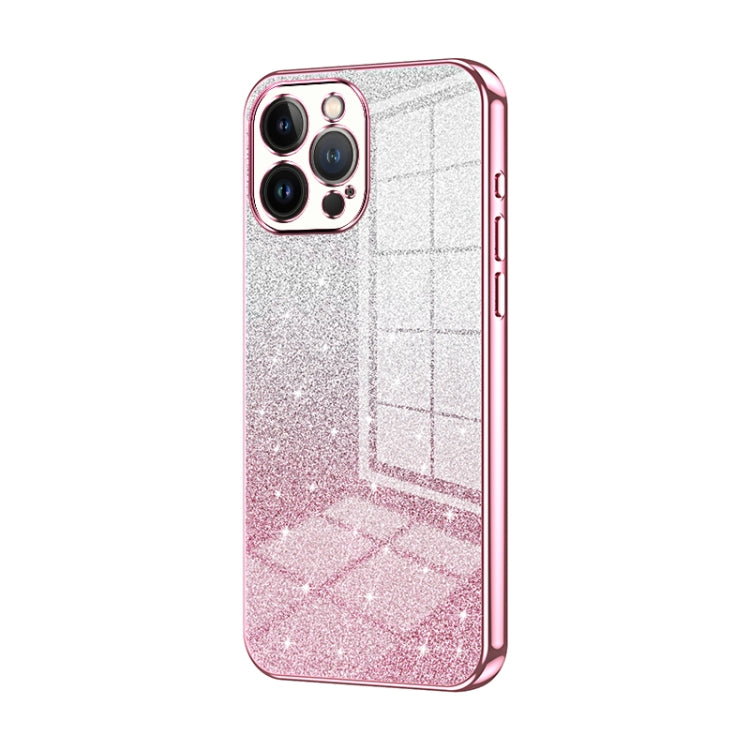 Gradient Glitter Powder Electroplated Phone Case, Series 4