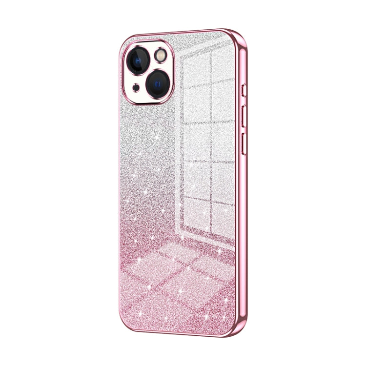 Gradient Glitter Powder Electroplated Phone Case, Series 8