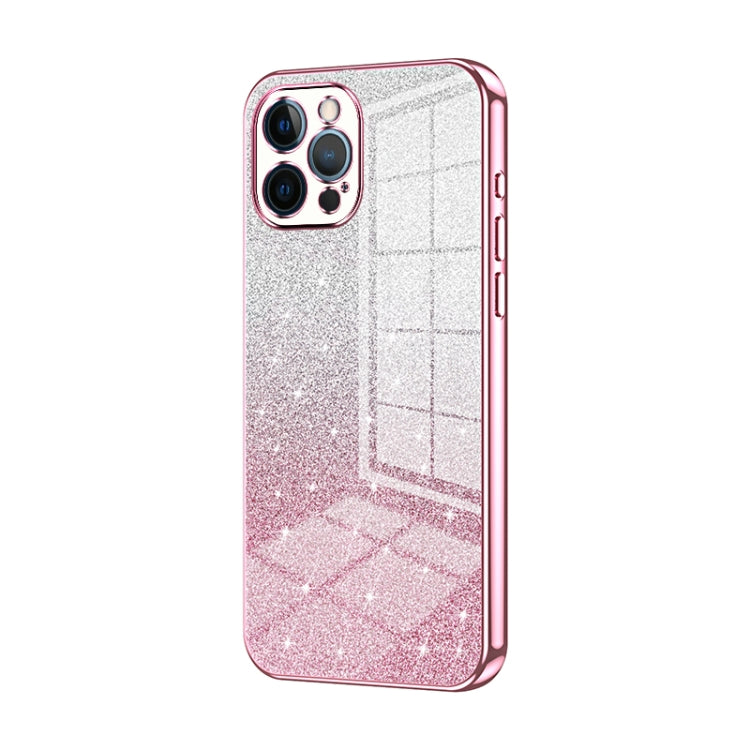 Gradient Glitter Powder Electroplated Phone Case, Series 6