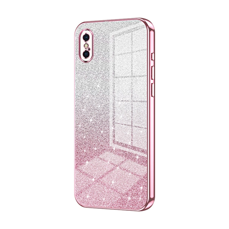 Gradient Glitter Powder Electroplated Phone Case, Series 5