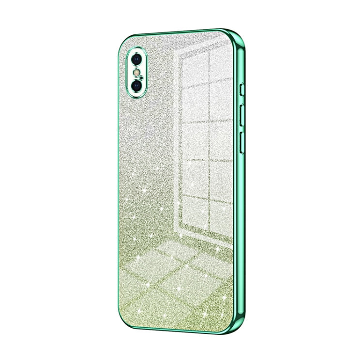 Gradient Glitter Powder Electroplated Phone Case, Series 5