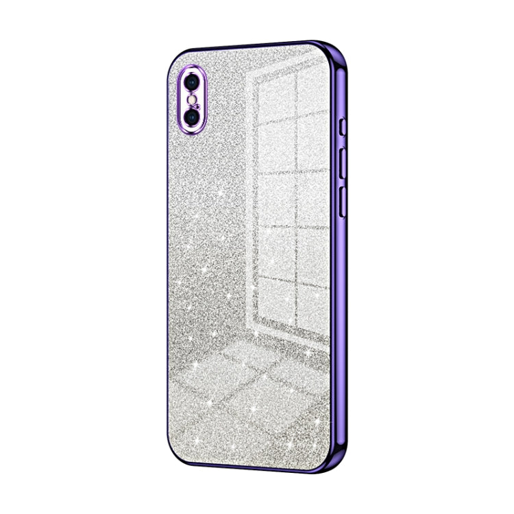 Gradient Glitter Powder Electroplated Phone Case, Series 6