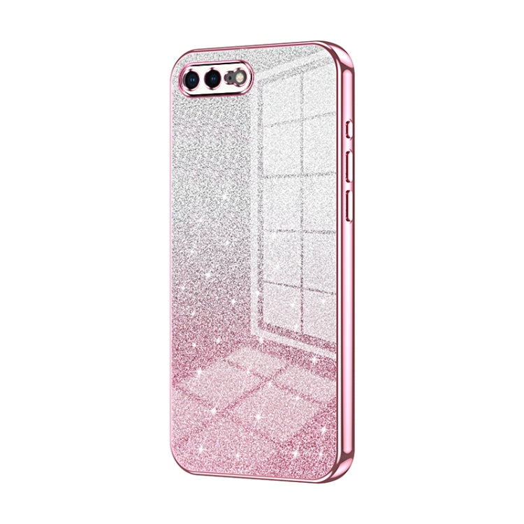 Gradient Glitter Powder Electroplated Phone Case, Series 2