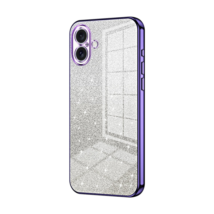 Gradient Glitter Powder Electroplated Phone Case, Series 2