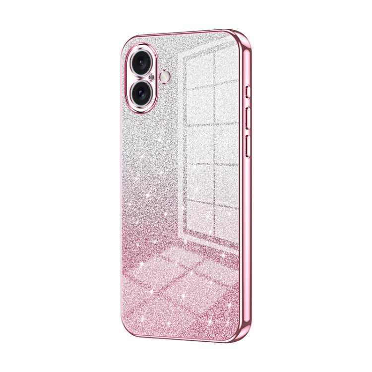 Gradient Glitter Powder Electroplated Phone Case, Series 2