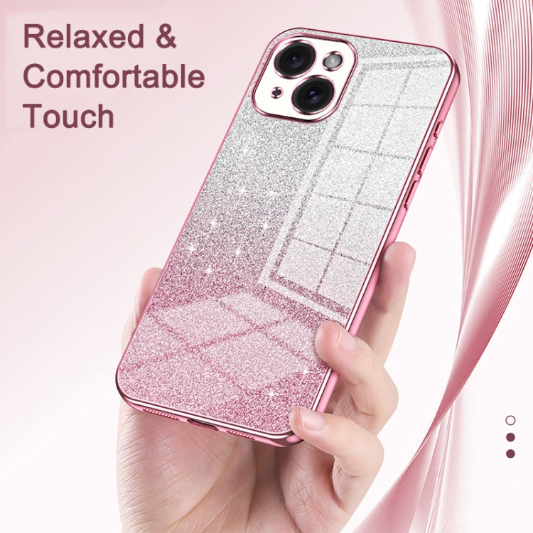 Gradient Glitter Powder Electroplated Phone Case, Series 3