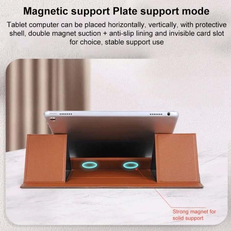 Magnetic PU Leather Tablet Laptop Folding Holder My Store