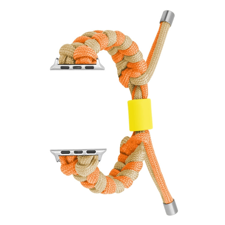 Paracord Fishtail Braided Silicone Bead Watch Band, Series 6