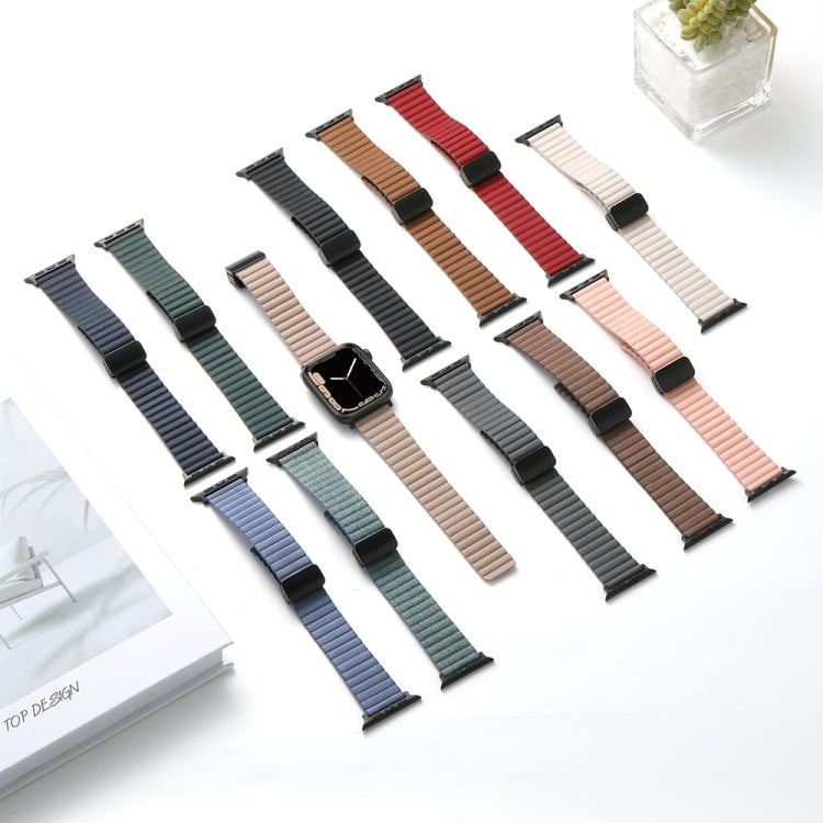 Water Ripple Magnetic Folding Buckle Watch Band, Style: Bold Version, Series 1