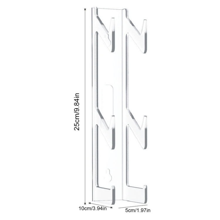 YX072-1 Acrylic Game Controller and Headphone Wall Mount Reluova