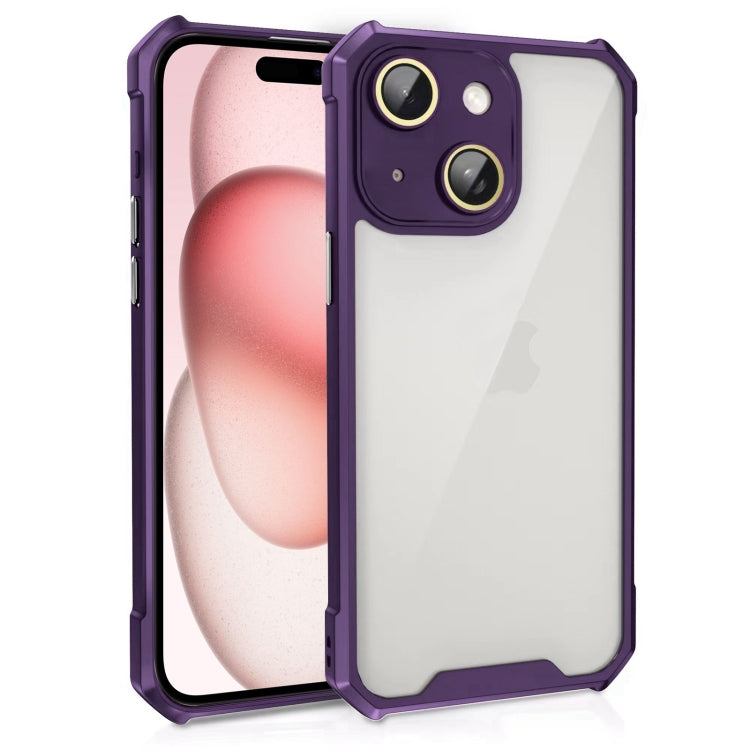 Shockproof Acrylic Phone Case with Lens Glass Film, Series 3