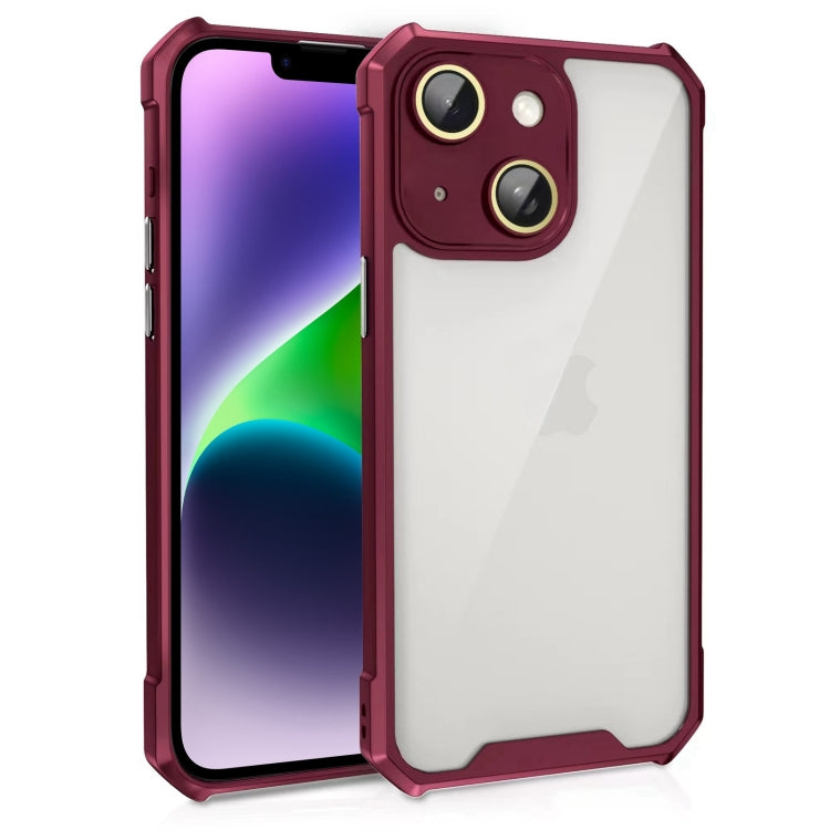 Shockproof Acrylic Phone Case with Lens Glass Film, Series 3