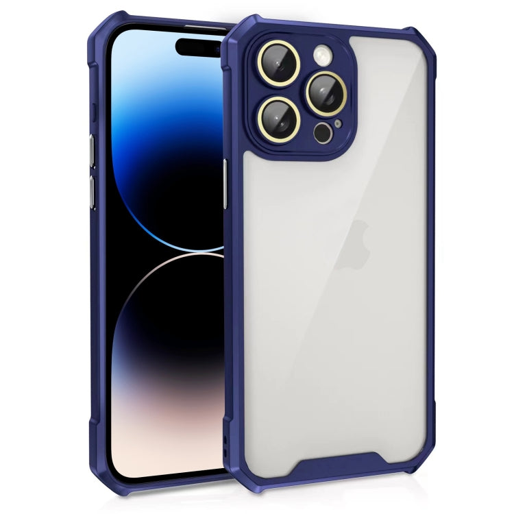 Shockproof Acrylic Phone Case with Lens Glass Film, Series 3