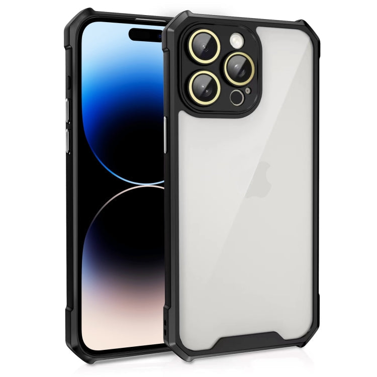 Shockproof Acrylic Phone Case with Lens Glass Film, Series 4