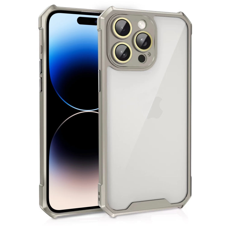 Shockproof Acrylic Phone Case with Lens Glass Film, Series 4