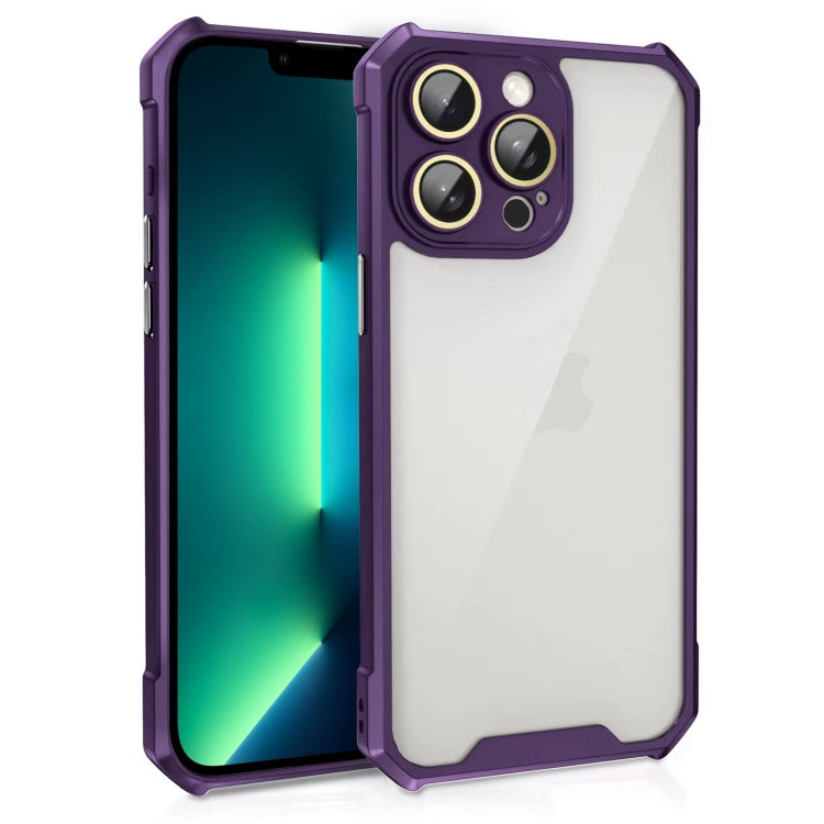 Shockproof Acrylic Phone Case with Lens Glass Film, Series 3