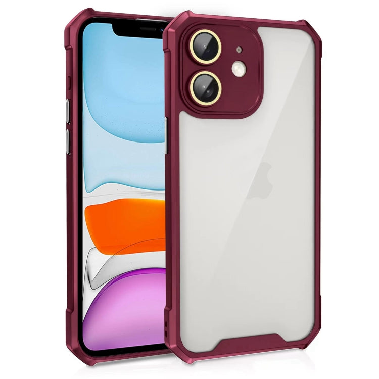 Shockproof Acrylic Phone Case with Lens Glass Film, Series 1