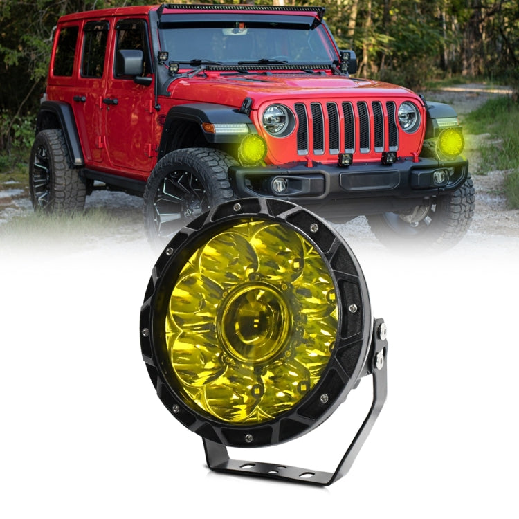 E16 55W 6000LM / 6000K 7 inch Off-road Vehicle Round Work Light ÎҵÄÉ̵ê