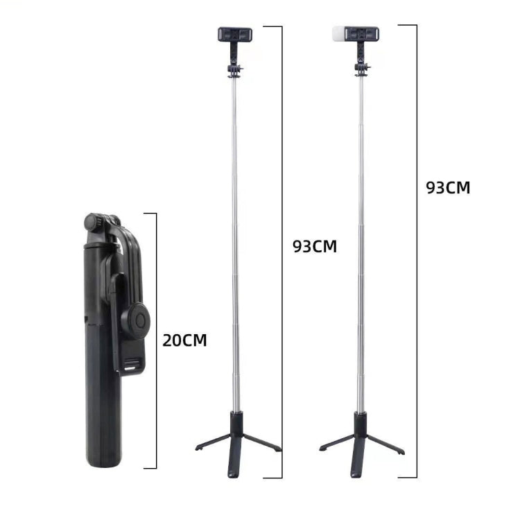 Q07 Bluetooth Selfie Stick Multifunctional Live Broadcast Tripod Reluova