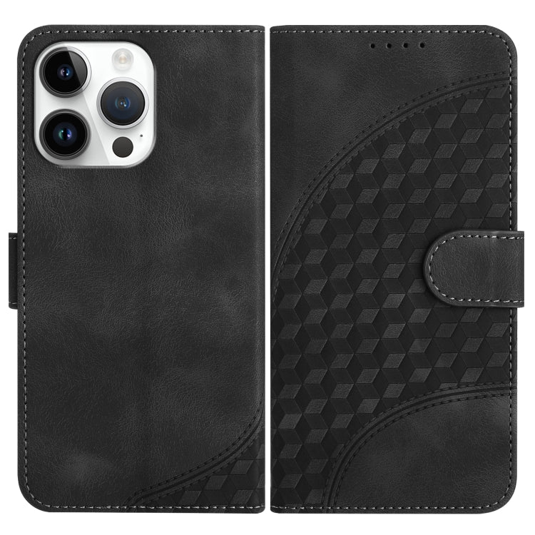 YX0060 Elephant Head Embossed Phone Leather Case with Lanyard, Series 3