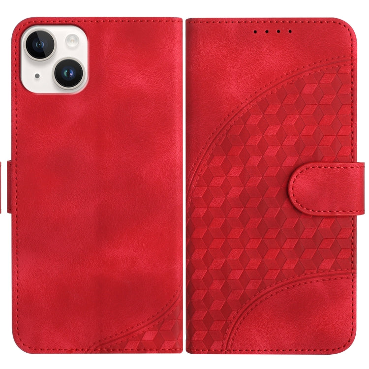 YX0060 Elephant Head Embossed Phone Leather Case with Lanyard, Series 8