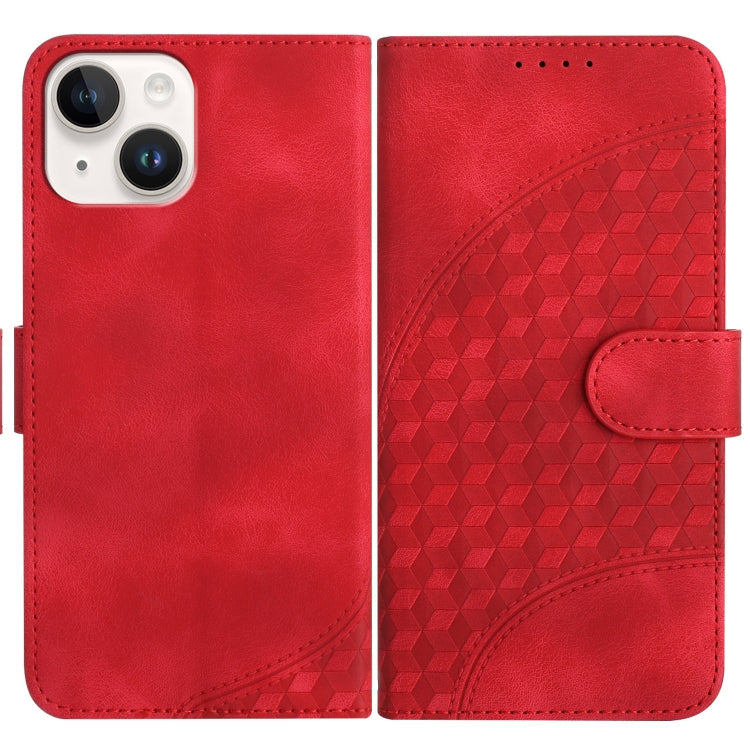 YX0060 Elephant Head Embossed Phone Leather Case with Lanyard, Series 6