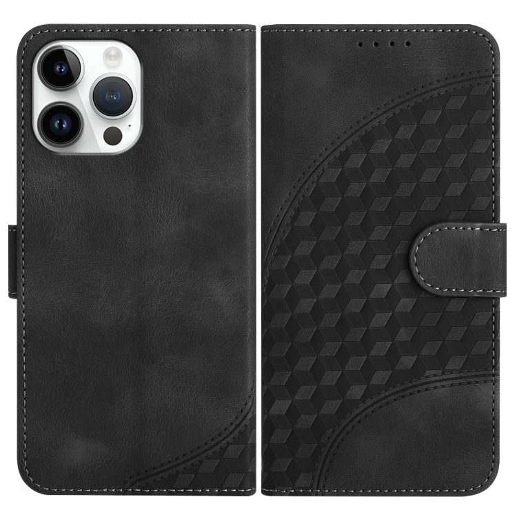 YX0060 Elephant Head Embossed Phone Leather Case with Lanyard, Series 4