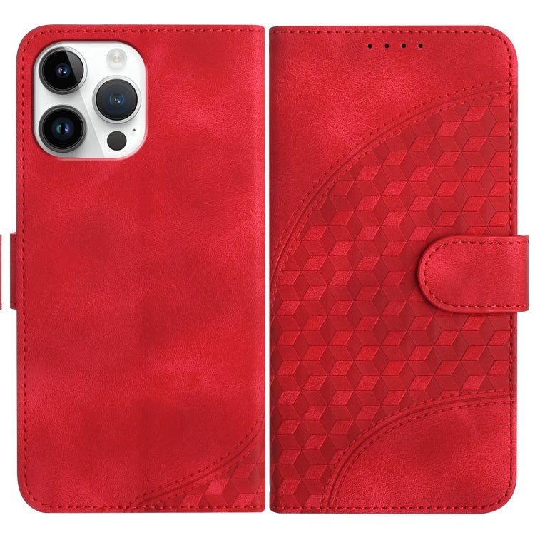 YX0060 Elephant Head Embossed Phone Leather Case with Lanyard, Series 4