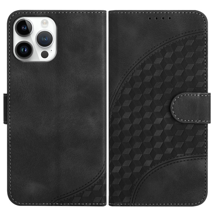 YX0060 Elephant Head Embossed Phone Leather Case with Lanyard, Series 5