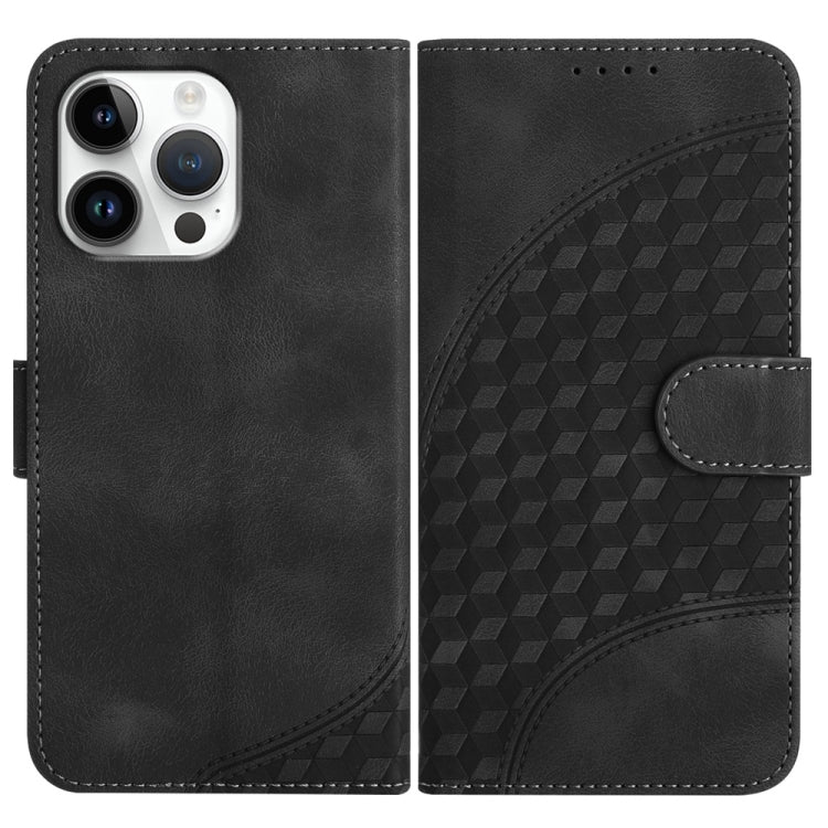 YX0060 Elephant Head Embossed Phone Leather Case with Lanyard, Series 5